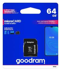 Goodram M1AA-0640R12 Class 10 UHS-I U1 64 GB Micro SD Kart 100MB 100MB 64GB - 3